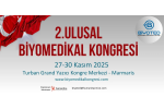 2. Biyomedikal Kongresi 27-30 Kasım 2025 Marmaris