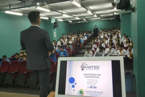 Biyoted Akademi İkitelli OSB Mesleki Teknik Anadolu Lisesindeydi