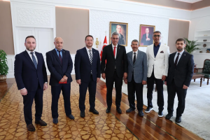 Sağlık Bakanı Kemal Memişoğlu'nu ziyaret ettik