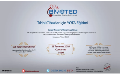 Tıbbi Cihazlar İçin YOTA Eğitimi