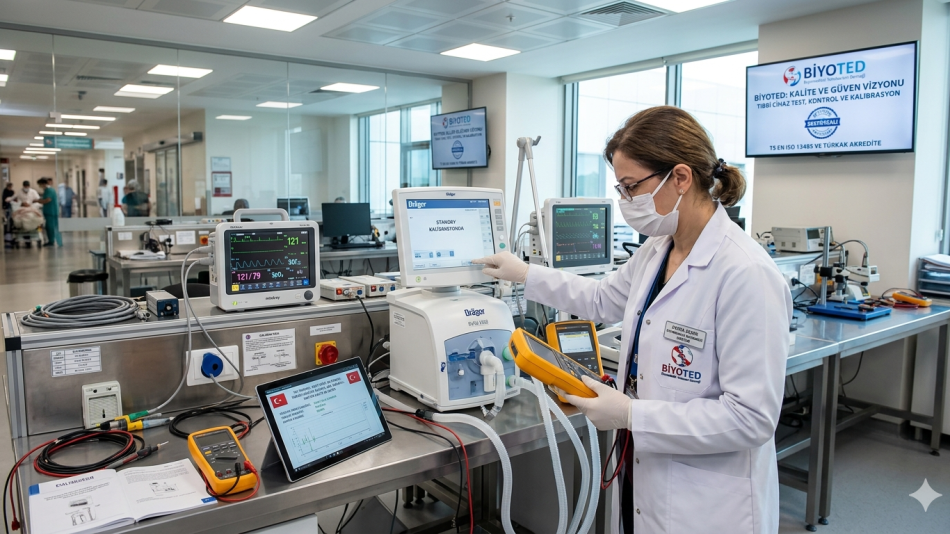Türkiye'de Tıbbi Cihazlarda Biyomedikal Metroloji (Test, Kontrol ve Kalibrasyon)