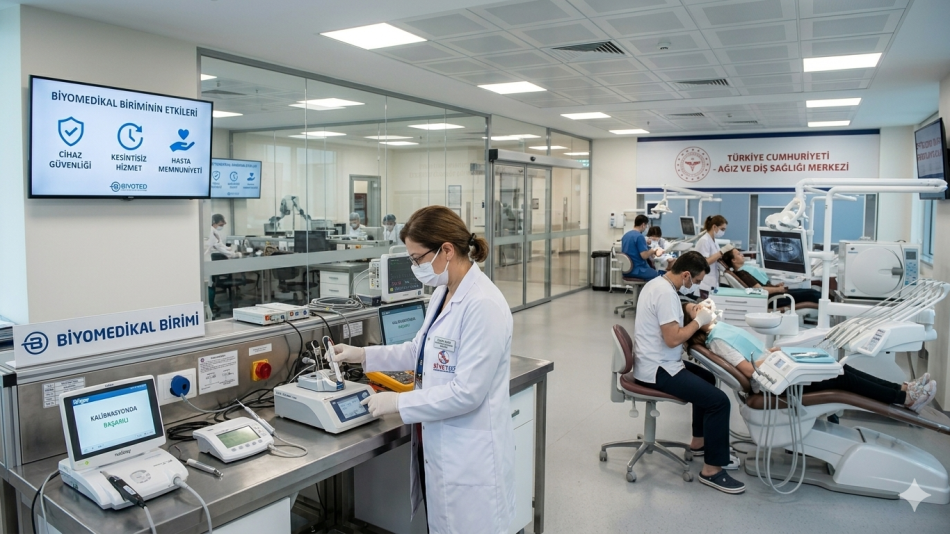Ağız ve Diş Sağlığı Merkezlerinde Biyomedikal Biriminin Etkileri