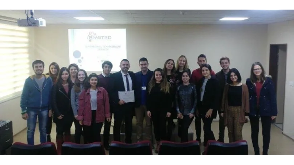 Biyoted Akademi İzmir Katip Çelebi Üniversitesindeydi