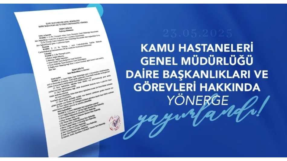 Biyomedikal Mühendislik Hizmetleri Daire Başkanlığı Kuruldu
