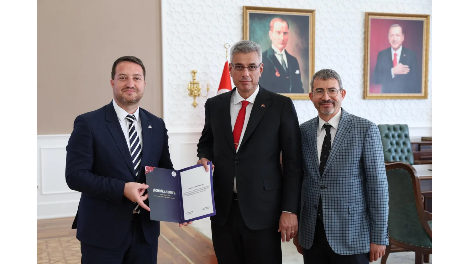 Sağlık Bakanı Kemal Memişoğlu'nu ziyaret ettik