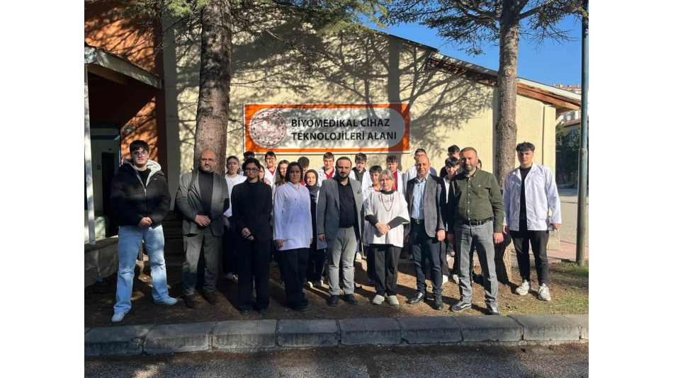 Ankara Balgat MTAL Biyomedikal Bölümü Öğrencileri İle Biraraya Geldik
